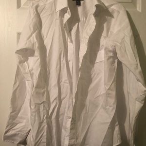 Men’s George size 18 long sleeve white button up